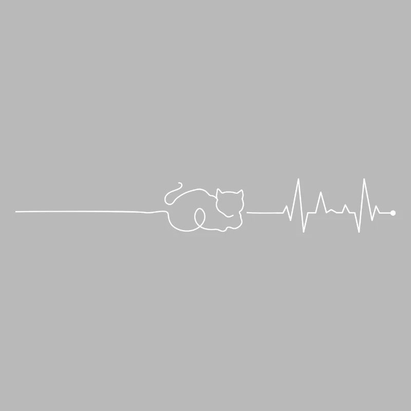 Herzschlag-Katze