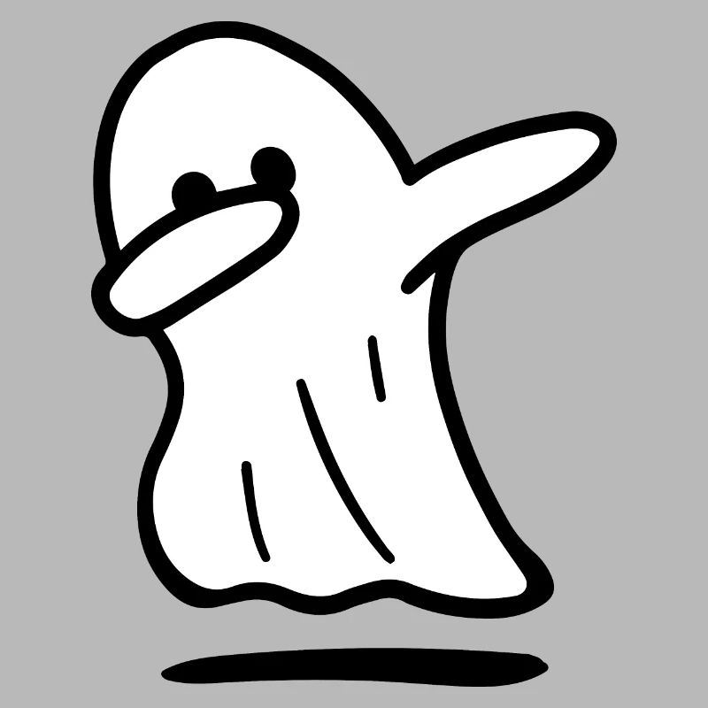 Ghost / Funny ghost / halloween / dabbing ghost