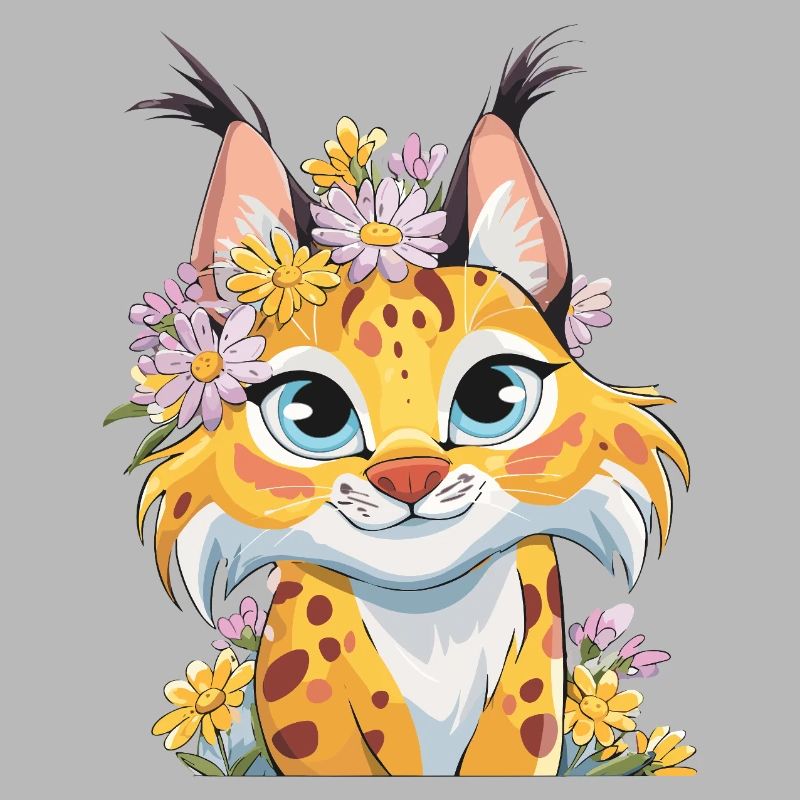 Floral Wreath Leopard Magic