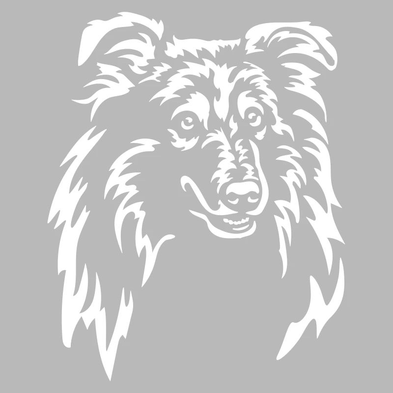 Sheltie Head « Black Edition »