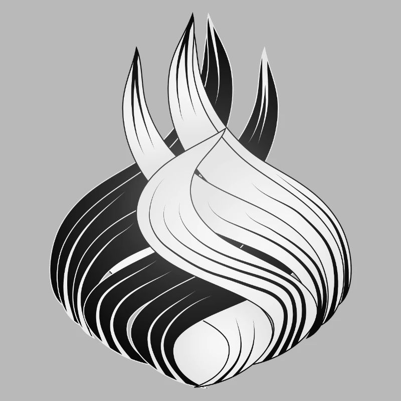 Abstract Shapes – Dynamic Black & White Design