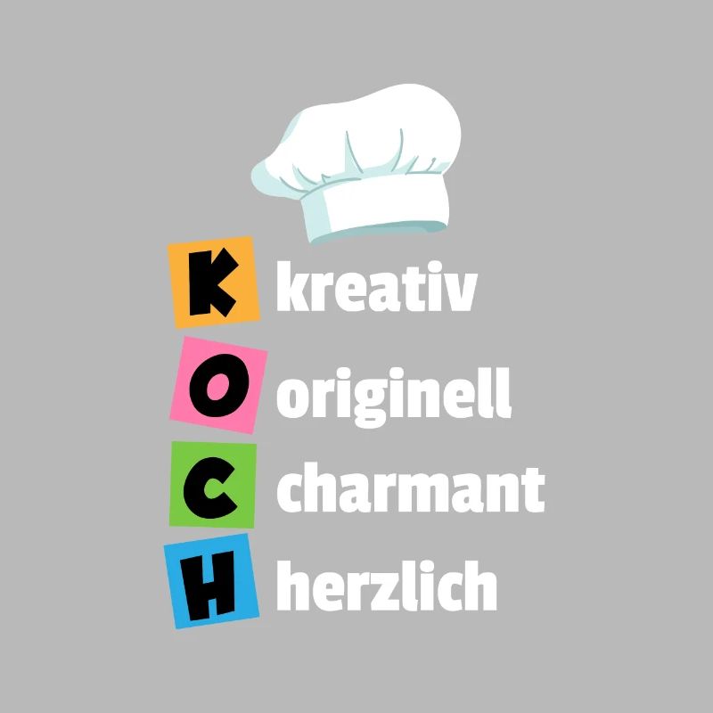 Chef - Créatif, original, charmant, cordial