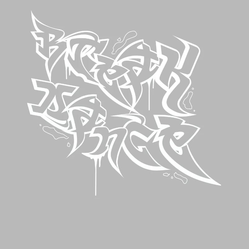 Breakdance graffiti