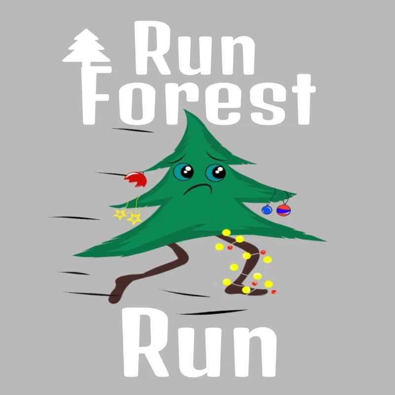 Run Forest Run! Christmas tree