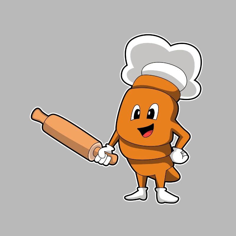 Bread Baker Rolling Pin Baking