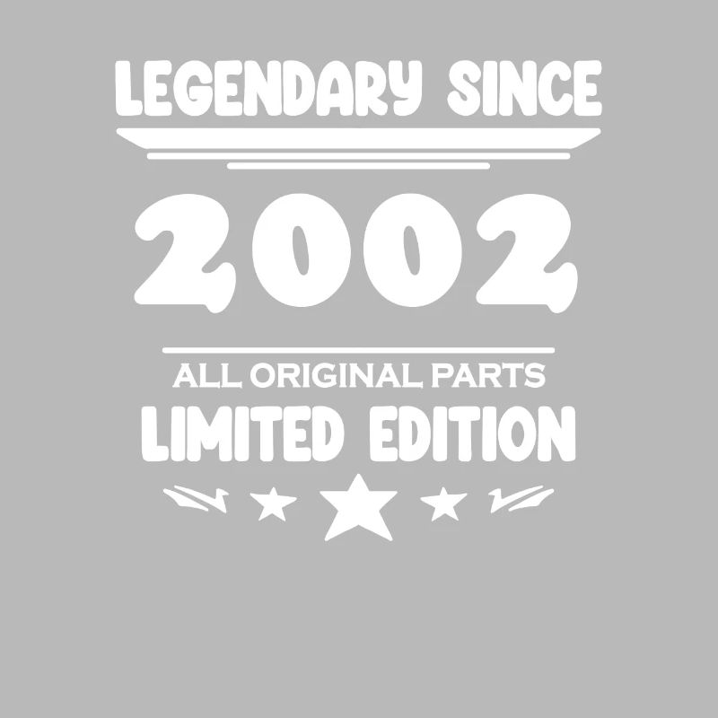 2002 - Année de construction 2002 - Né en 2002