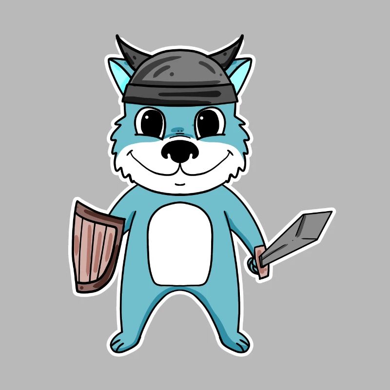 Wikinger Wolf