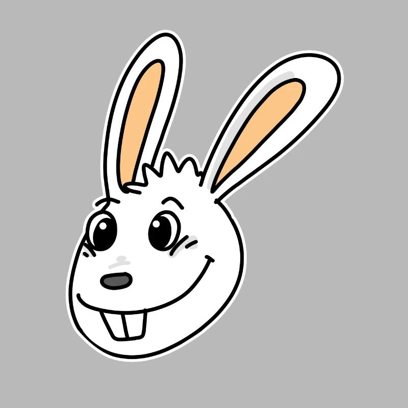 Tête de lapin Tête d’animal