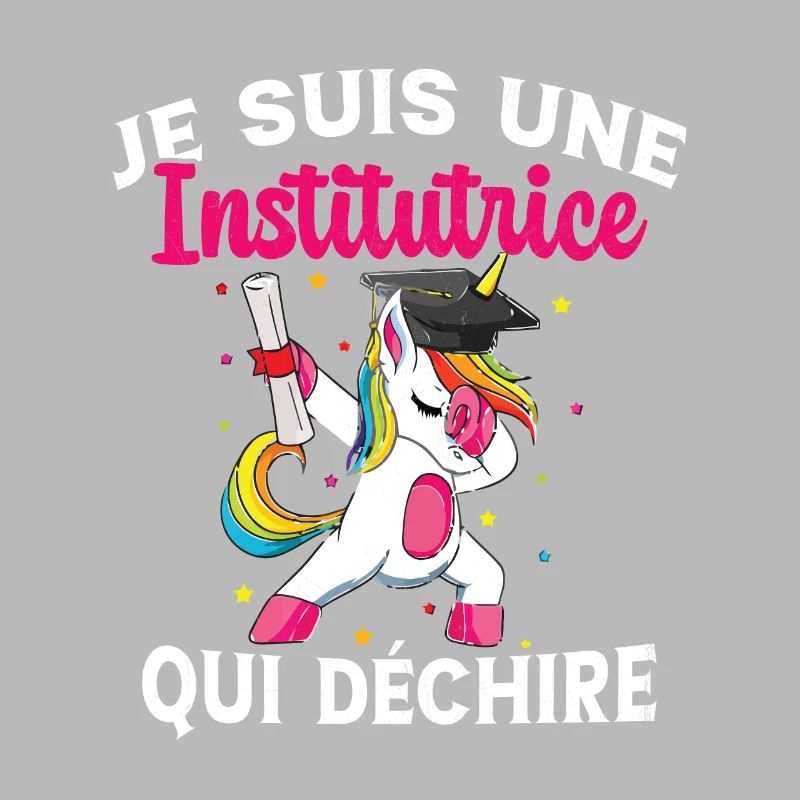 Femme Institutrice Qui Déchire Idée Enseignant