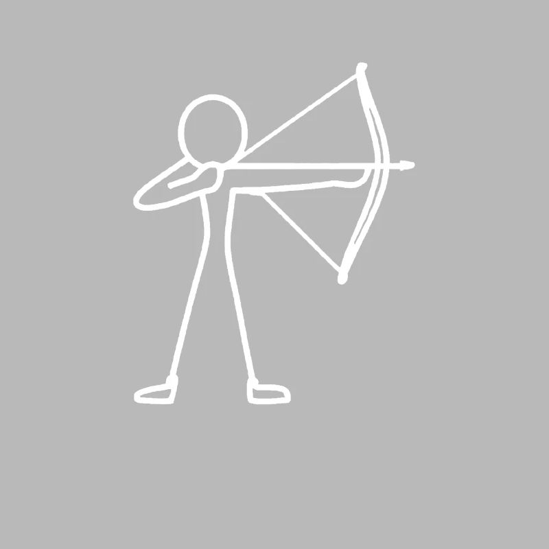Archer à l’arc à l’arc à l’arc