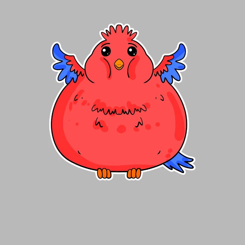 Fat Funny Parrot Dick