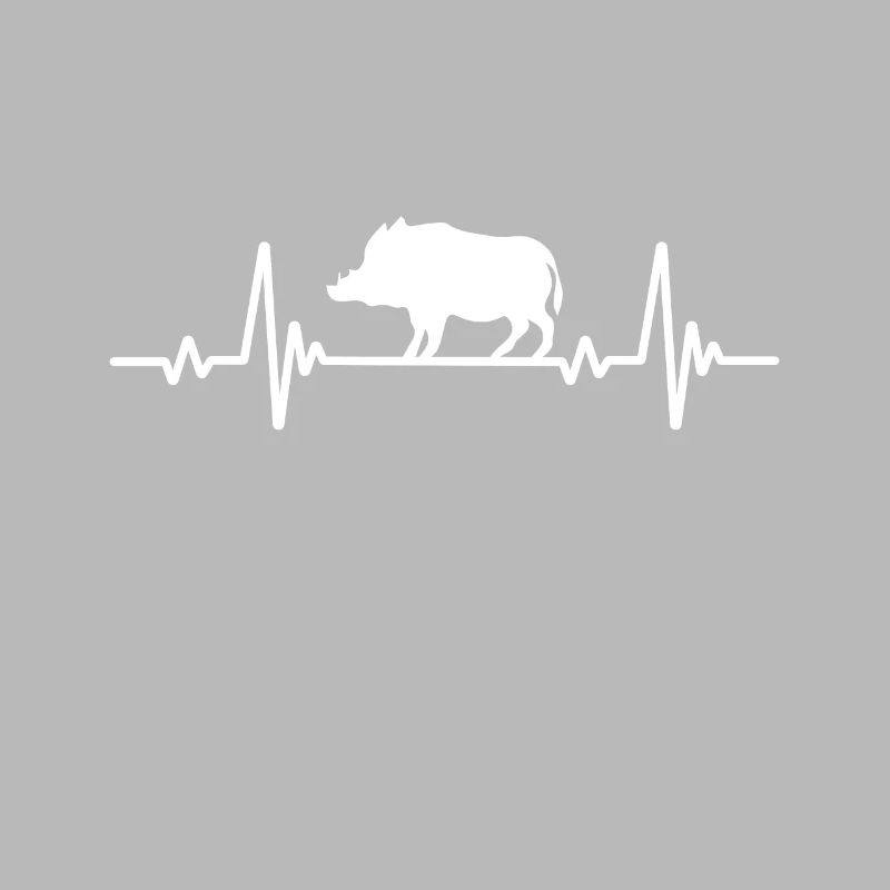 Battito cardiaco di cinghiale, cinghiale ECG, cinghiale