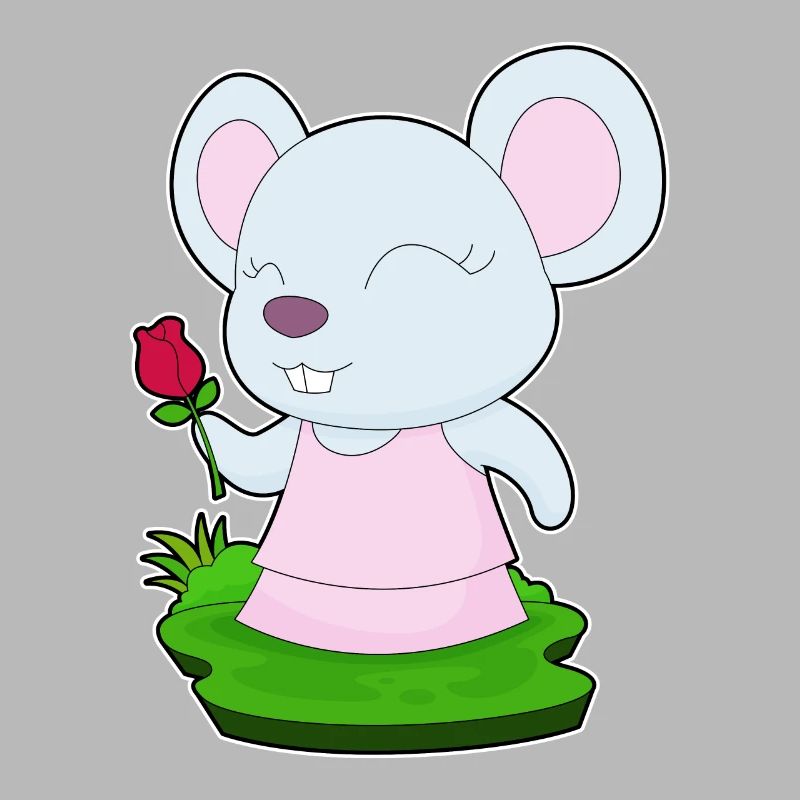 Mouse Rose
