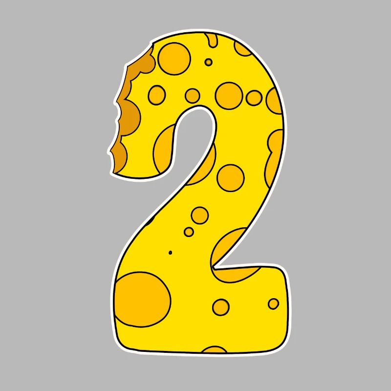 Number 2 - Two - Second