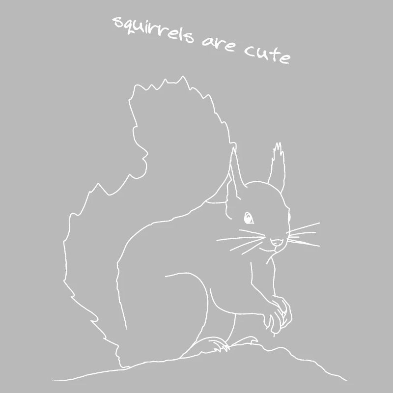 Eichhörnchen lineart