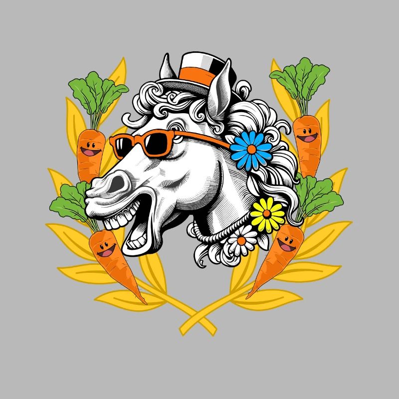 Pferd Pferdekopf Pferde Sieger Siegen Lorbeerkranz