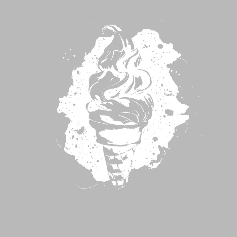 Graphique de crème glacée