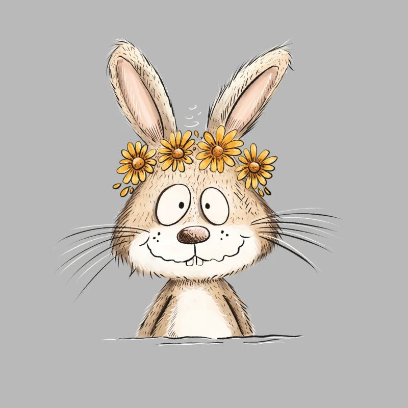 Droll Bunny I Lapin de Pâques Bunny Printemps