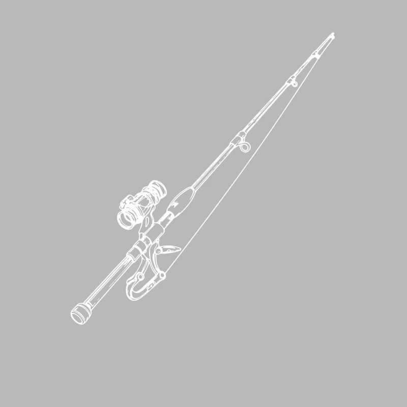 Dessin de canne à pêche