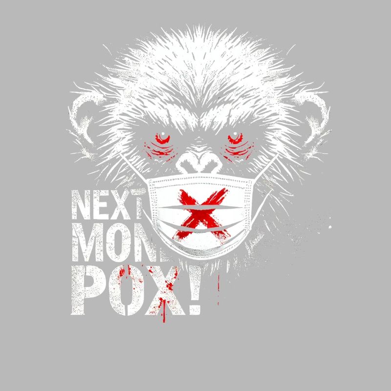 Protest Monkey Face Mask Artwork