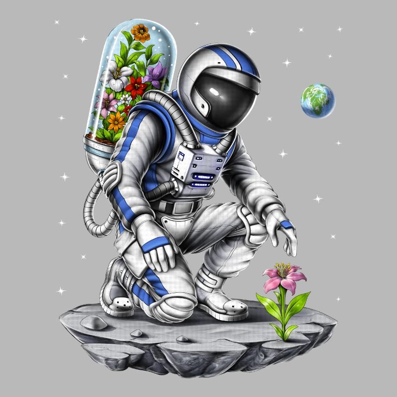Botaniste astronaute spatial