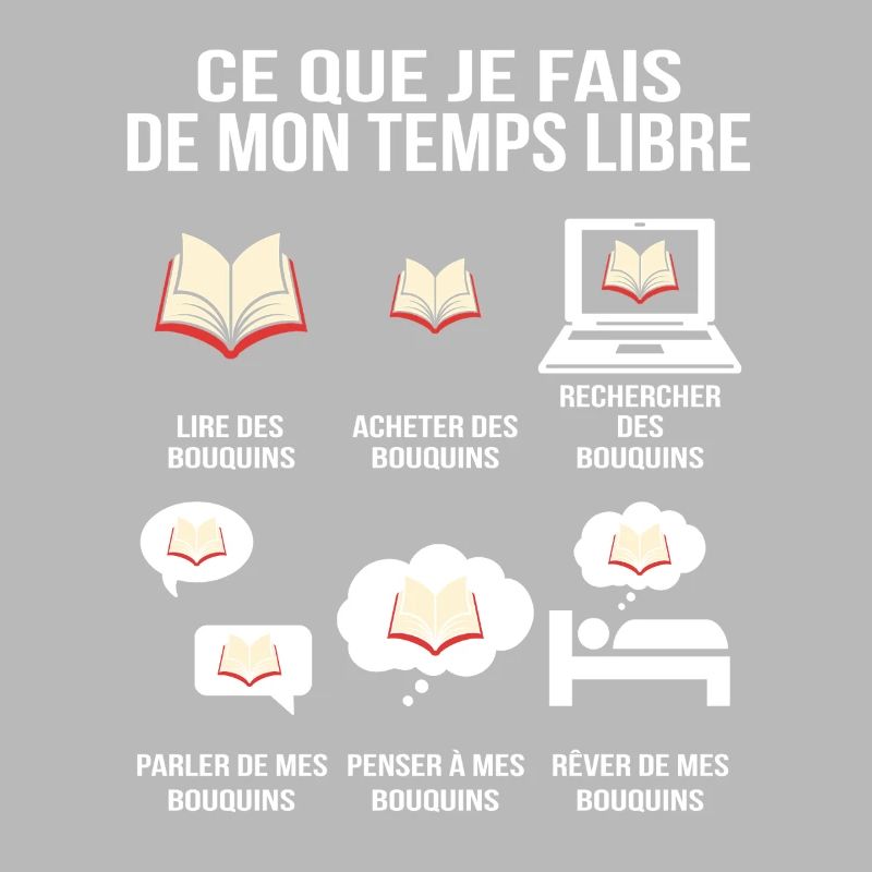 Ce que je fais de mon temps libre Bouquins Addict