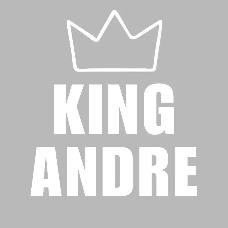 King Andre Crown Shirt – Name beginnt mit A