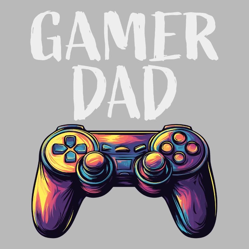 Gamer Dad Controller Motif