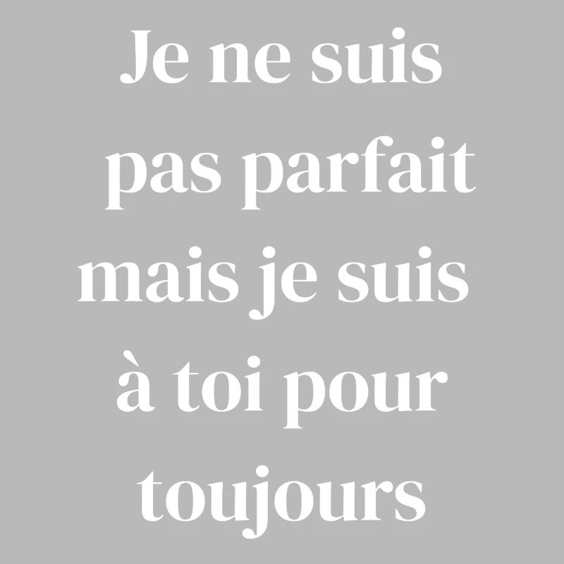 Amour éternel malgré les défauts