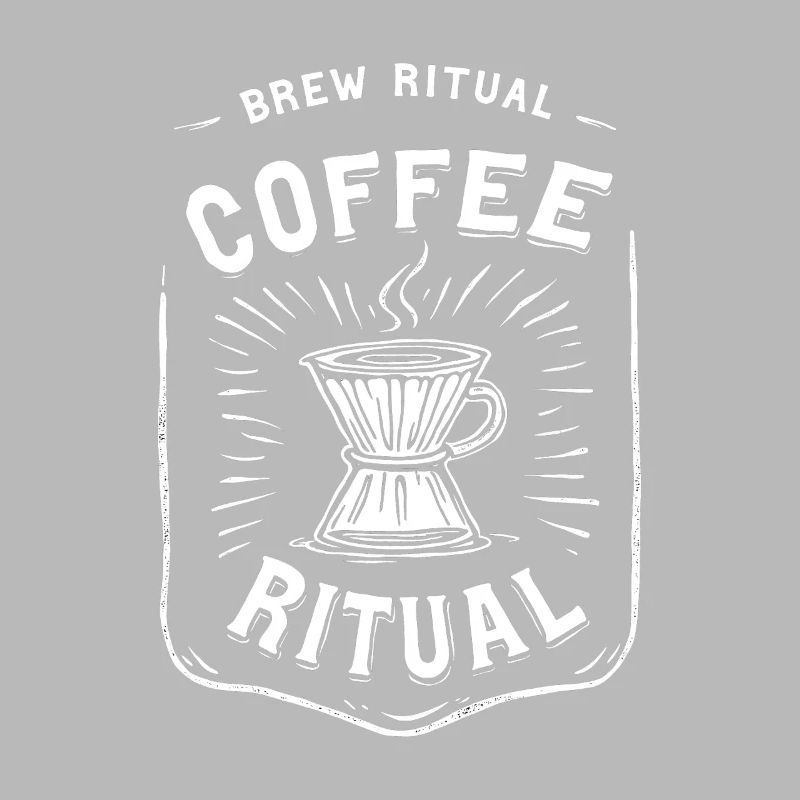 Rituel de l’infusion de café Verser sur le kaffee