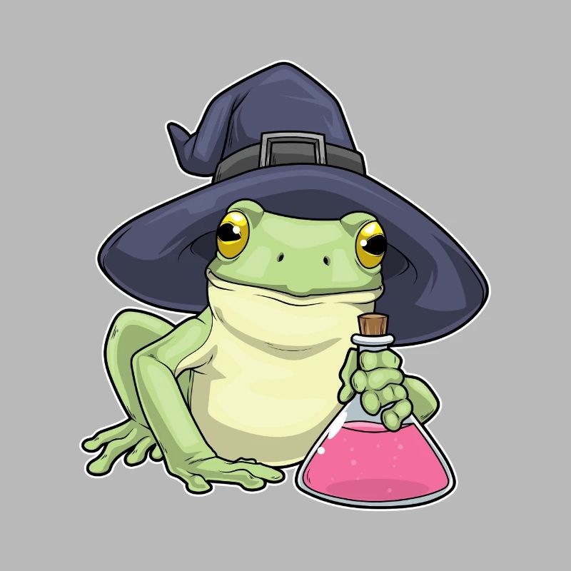 Frog Witch Potion