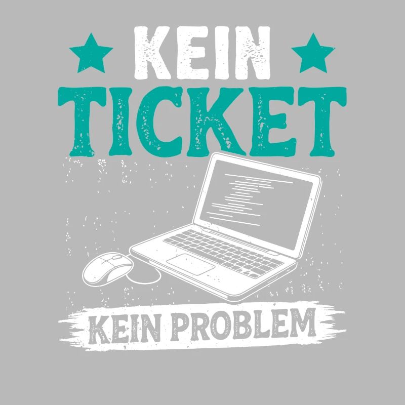 Ordinateur de nerd PAS DE TICKET PAS DE PROBLÈME DRÔLE