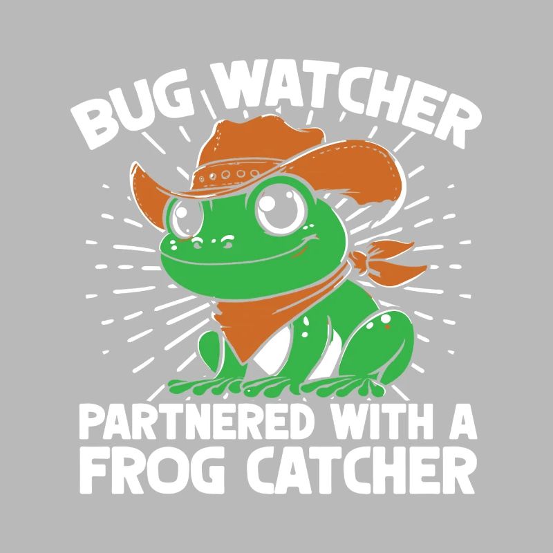 Frog Catcher Bug Watcher Partnered With Catcher