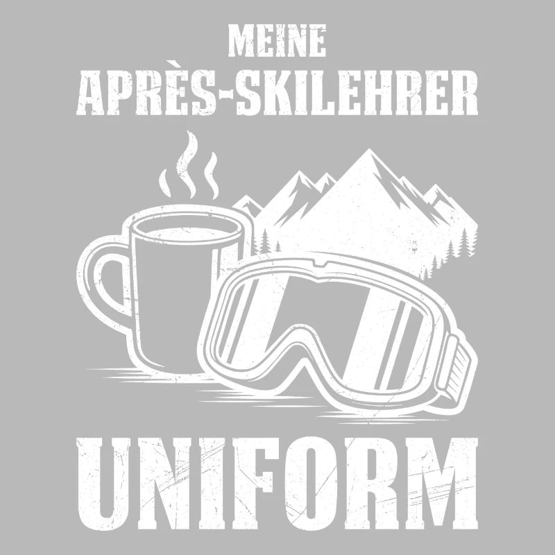 Skiing MY APRÈS SKI INSTRUCTOR UNIFORM FUNNY