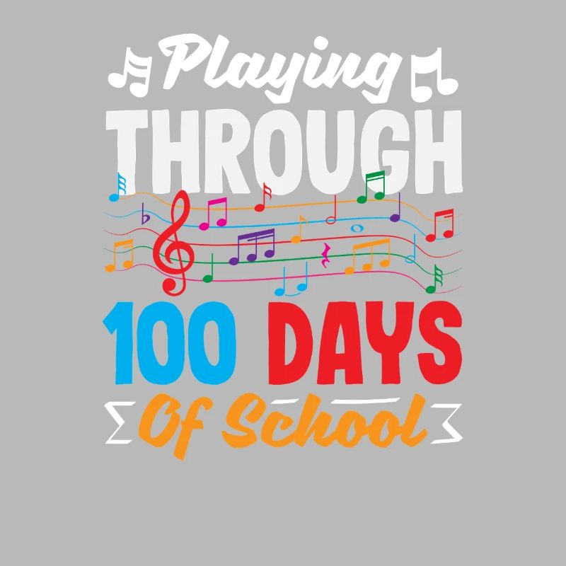 Conception de partitions musicales à l’école 100 Days