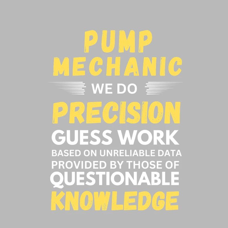 Pump Mechanic - We Do Precision Guesswork