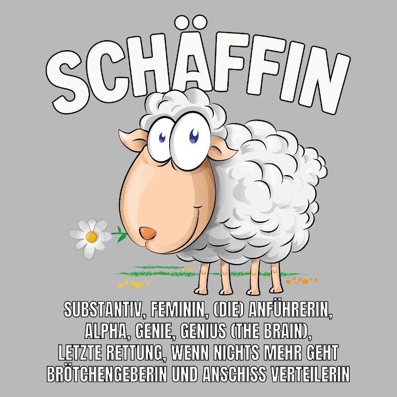 Schäffin - Alpha Schaf mit Sonnenbrille