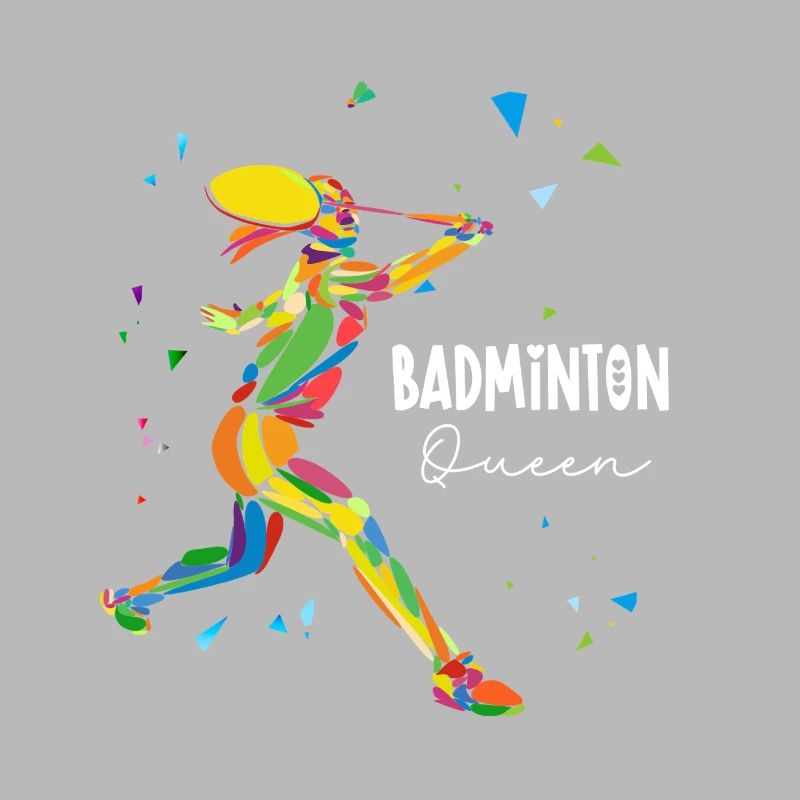 Badminton Queen Rainbow Smash