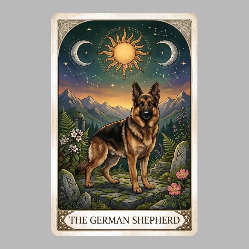 Deutscher Schäferhund Tarot