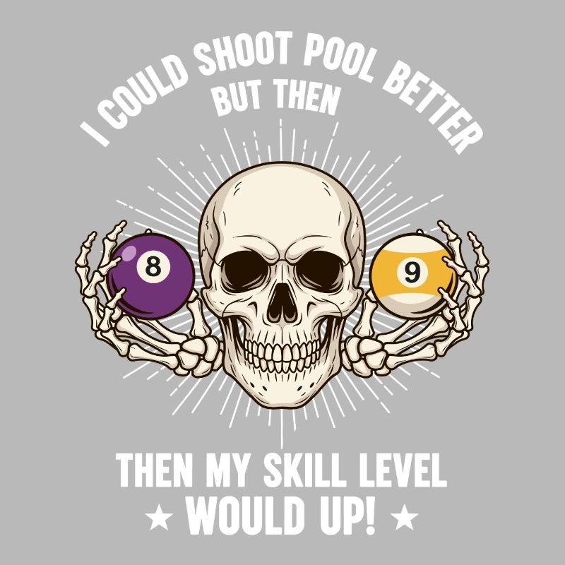 Table de billard de billard Billard Billard Spool Skull