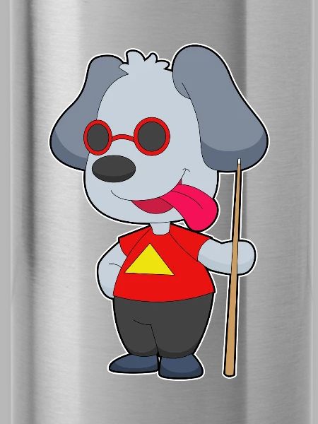 Hund Billiard Queue