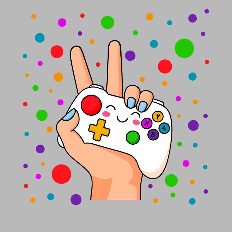 Peace-Zeichen-Controller Pop