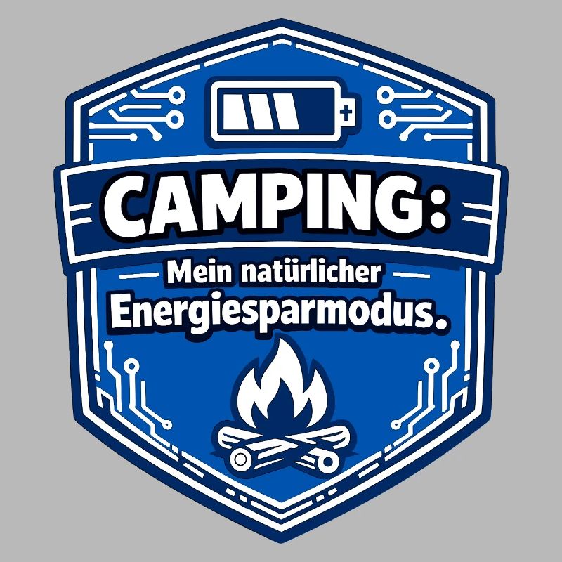 Camping energy saving mode