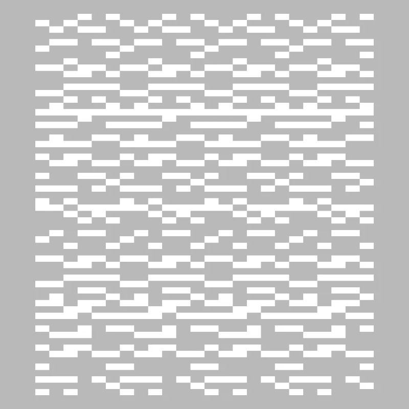 Glitch Grid Monochrome Pattern
