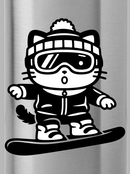 Snowboard Cat