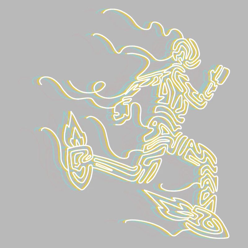 Stylized Rocket Runner