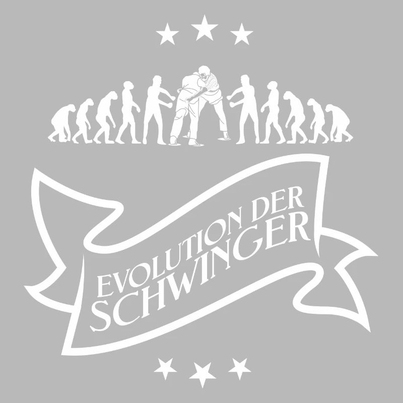 Schwinger Schwingen Evolution T-Shirt Design