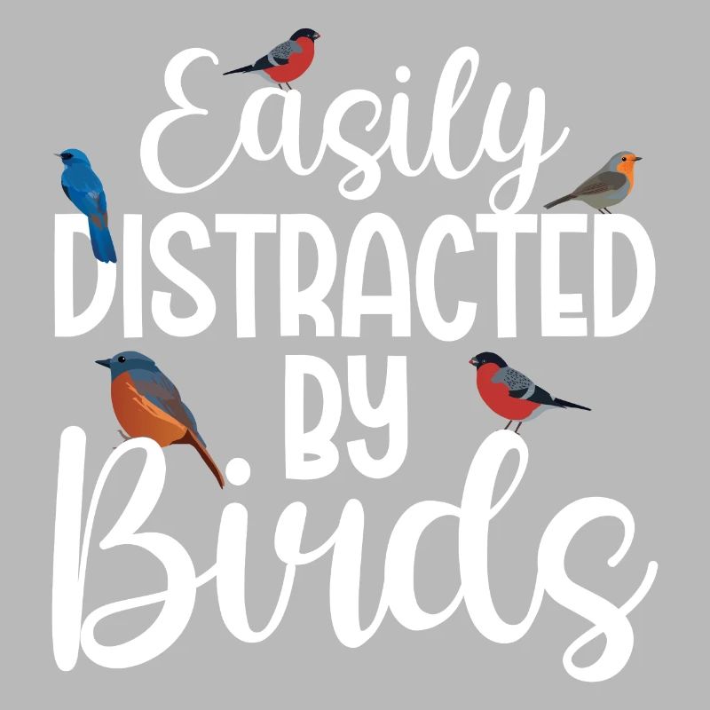 Facilement distrait par les oiseaux
