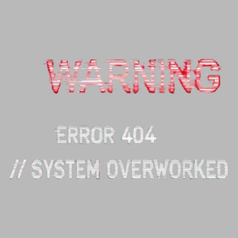 Fehlerwarnung – Systemfehler 404