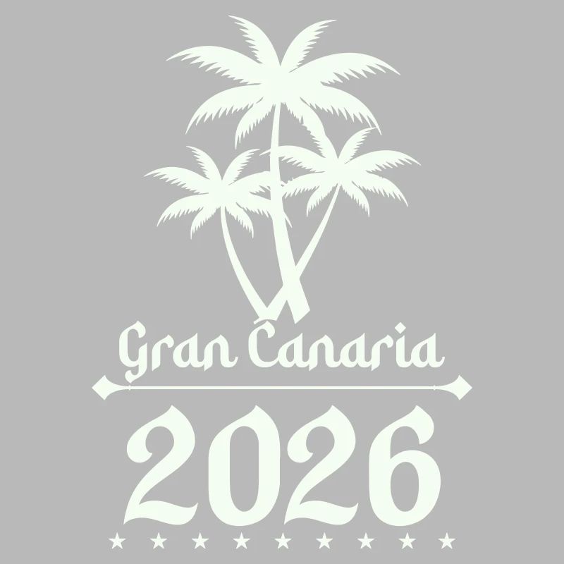 Gran Canaria 2026 Palm Tree Logo